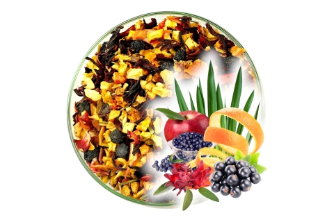 Herbata Owocowa SZNAPSIK DZIADUNIA (OT) (50g) Aromatyczny Zestaw Smaków !